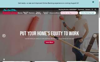 Sandia Area Federal Credit Union website