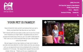 Santa Fe Cats website