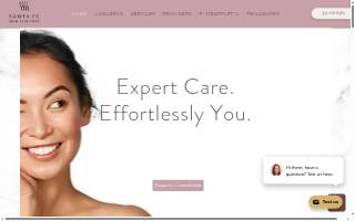 Santa Fe Skin Institute website