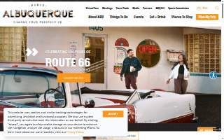Albuquerque Self Storage website