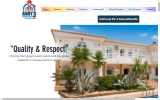 Andy's Painting Company website