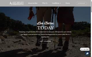 Atchley Chiropractic website