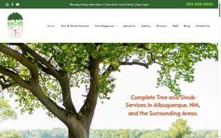 Baca's Trees website