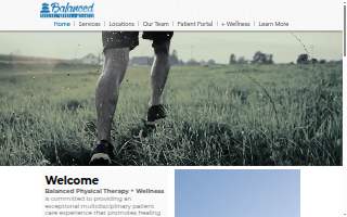 Balanced Physical Therapy and Wellness - South Tramway website