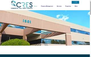 CRES- Commercial Real Estate Services website