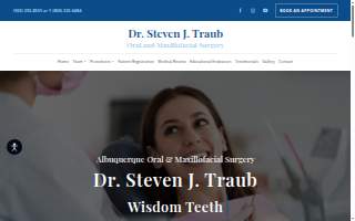 Dr. Steven J. Traub Oral and Maxillofacial Surgery website