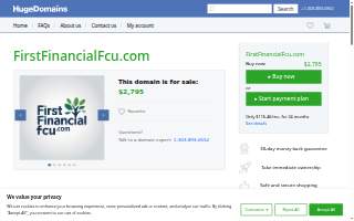 First Financial Credit Union - South Valley website