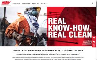 Hotsy Equipment Company website