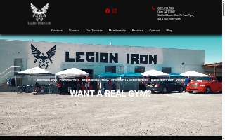 Legion Iron Gym Albuquerque of South Valley website