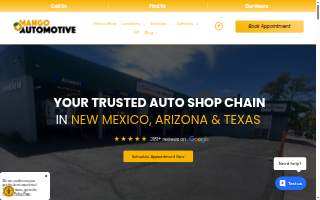 Mango Automotive (Downtown) of South Valley website
