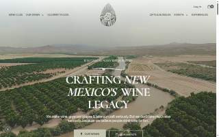 Noisy Water Winery of South Valley website