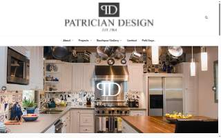 Patrician Design website