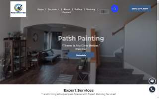 Patsh Painting LLC website