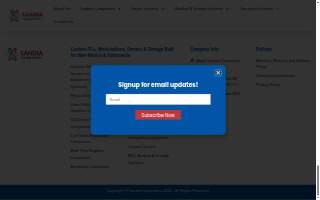 Sandia Computers website