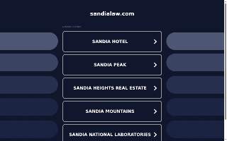 Sandia Family Law of South Valley website
