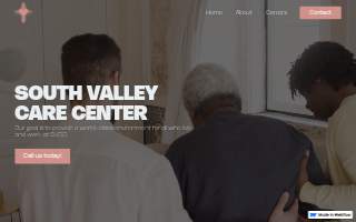 South Valley Care Center website