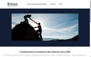 Walsh Counseling Services of South Valley website