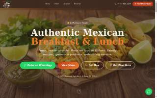Dos Amigos Kitchen website