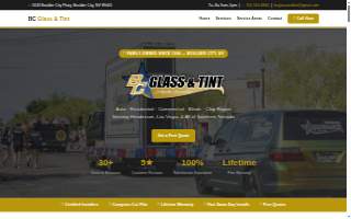 BC Glass & Tint website