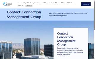 Connection Management Group website