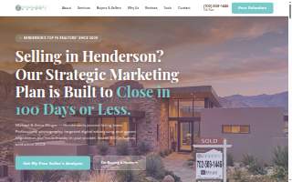 Nevada Desert Realty & Property Management - Klinger Real Estate Group of Boulder City website