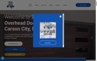 775 Overhead Doors of Carson City website
