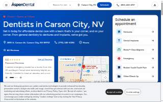 Aspen Dental - Carson City website