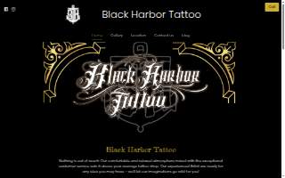 Black Harbor Tattoo website