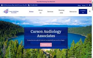 Carson Audiology Associates website