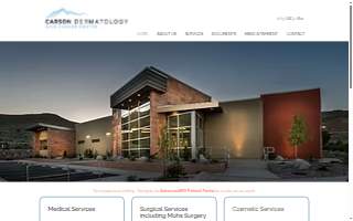 Carson Dermatology website