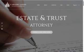 Carson Tahoe Estate Planning website
