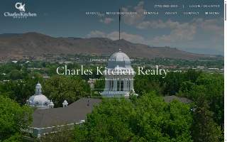 Charles Kitchen Realty website