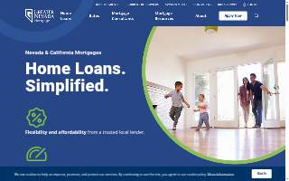 Greater Nevada Mortgage of Carson City website