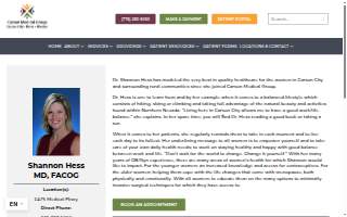 Hess Shannon MD website