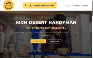 High Desert Home Care website