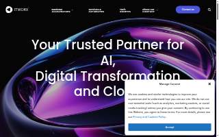 IT Worx website