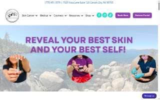 Pacific Crest Dermatology - Carson website
