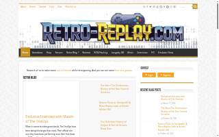 Retro Replay website