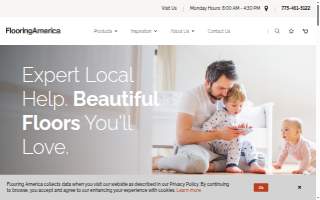 Rick's Floor Covering website