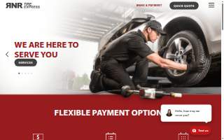 RNR Tire Express (Carson City, NV) website
