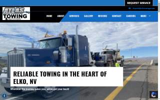 Atlas Towing & Recovery website