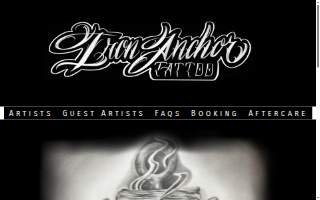 Iron Anchor Tattoo of Elko website