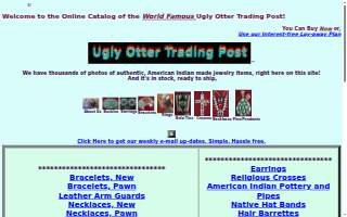 Ugly Otter Trading Post website