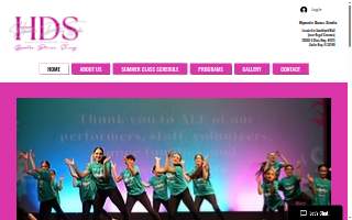 305 Dance studio website