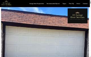 A1 Garage Door Service website