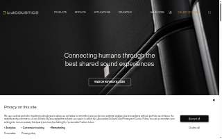 Acoustic Design Systems website