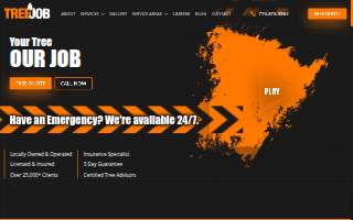 Affordable Tree Service of Enterprise website