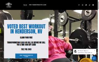 Aguirre Fitness website
