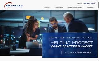 Brantley Security Systems website