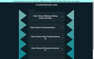 ClearVision Eye Centers - Horizon Ridge website